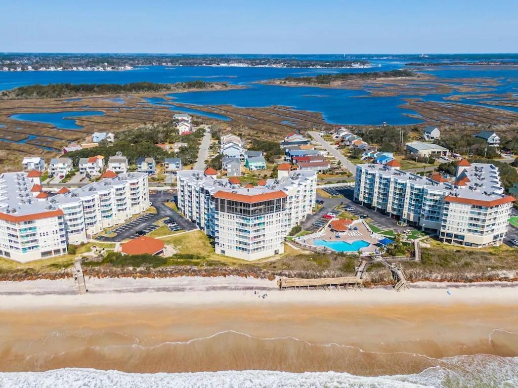 Ocean View, 2Br, 2Ba Condo, St Regis 3213, Topsail, Nc North Topsail Beach Exterior foto